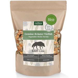 1kg AniForte BARF-Line plantaardige-kruiden variatie bijvoeding voor honden