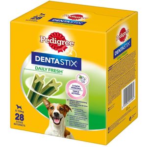 28 stuks Multipack kleine honden Dentastix Fresh Pedigree Hondensnacks
