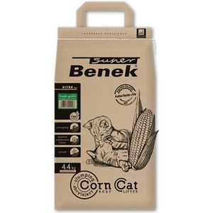 7l Super Benek Corn Cat Ultra Fresh Grass kattenbakvulling