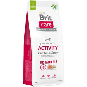 Brit Care Dog Sustainable Activity Kip & Insecten - 12 kg