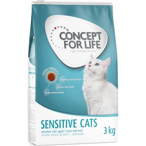 3 kg Concept for Life Kattenvoer voor een speciale prijs! - Sensitive Cats