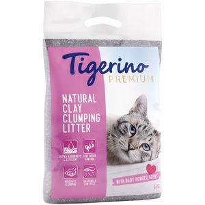 6kg Tigerino Premium Babypoedergeur Kattenbakvulling Klonterend