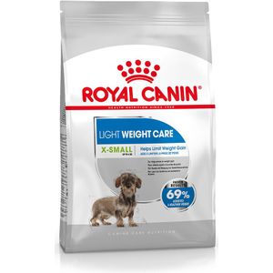 2 x 1,5 kg Royal Canin X-small Light Weight Care hondenvoer droog