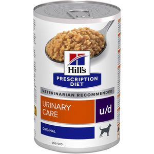 12xx370 Hill's Prescription Diet u/d Urinary Care natvoer voor honden
