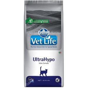 2kg Vet Life Cat Ultrahypo Droog Kattenvoer