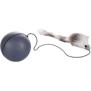 Flamingo Kattenspeelgoed bal met muis - 1 Stuks