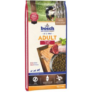 2x15kg bosch Adult Mix Pakketten Gevogelte & Gierst / Lam & Rijst Hondenvoer