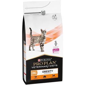 1,5 kg Veterinary Diets Feline OM - Obesity Management Purina Pro Plan Veterinary Kattenvoer