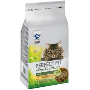 Perfect Fit Natural Vitality Kip & Kalkoen Kattenvoer - 6 kg