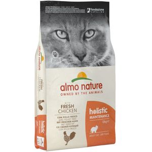 12kg Kip & Rijst Almo Nature Holistic Kattenvoer