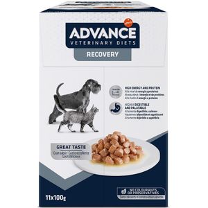 6/9  2 Gratis! Advance veterinary Diet - Recovery 11 x 100 g