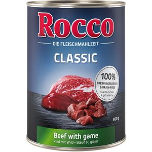 Probeer nu: 1 Rocco Blik 400 g - Classic: Rund met Wild
