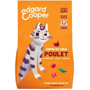 2kg Edgard & Cooper Adult graanvrij kip - Kattenvoer