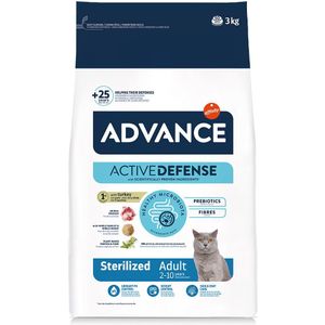 Advance Sterilized met Kalkoen Kattenvoer - 3 kg