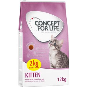 12kg Kitten Concept for Life Kattenvoer droog