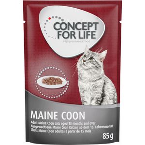12x85g Maine Coon Adult (Ragout-Kwaliteit) Concept for Life Kattenvoer