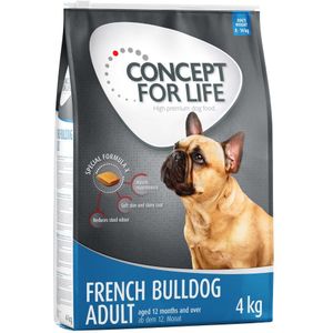 4kg Franse Bulldog Adult Concept for Life Hondenvoer