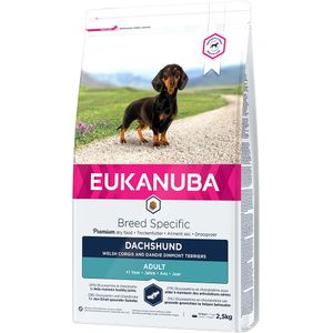 Eukanuba Adult Breed Specific hondenvoer - 2,5 kg Adult Teckel