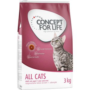 3kg All Cats Concept for Life Kattenvoer