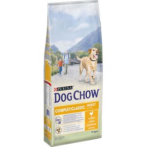 14kg Purina Complet/ met Kip Dog Chow Hondenvoer