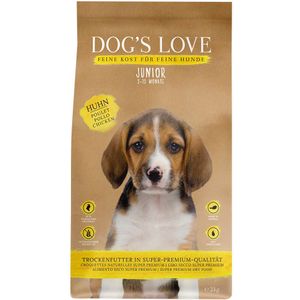 2kg Dog's Love Junior Kip Hondenvoer Droog