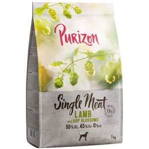 Purizon Single Meat Adult Lam met Erwten en Hopbloemen - 1 kg