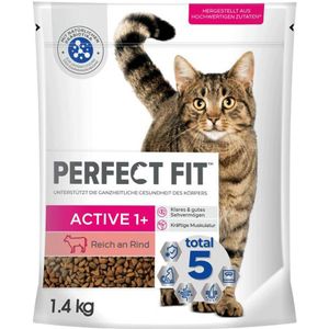 1,4kg Active 1  Rijk aan Rund Perfect Fit Kattenvoer