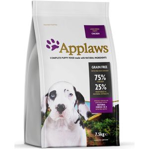 7,5kg Applaws Puppy Kip droogvoer voor grote rassen