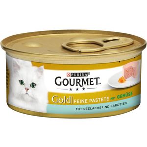 48x85g Gold Paté Mix 3: 4 soorten Gourmet Kattenvoer