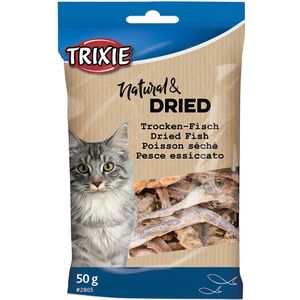 50g Trixie Gedroogde Vis Voor Katten Kattensnacks