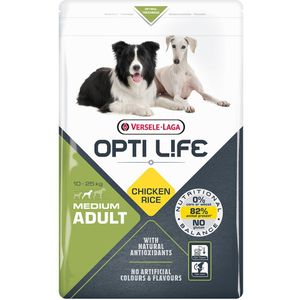 12,5kg Adult Medium Opti Life Hondenvoer