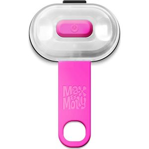 Max & Molly Matrix Ultra LED Veiligheidslampje Roze