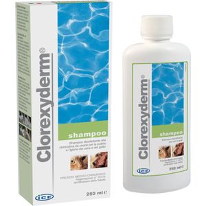 250ml Clorexyderm - Haar/huidverzorgingsshampoo voor honden en katten