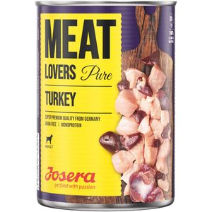 Josera Meatlovers Pure 6 x 800 g Hondenvoer - Kalkoen