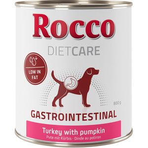 6x800g Gastro Intestinal Kip met Pompoen Rocco Diet Care Hondenvoer