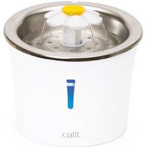 Catit Flower Drinkfontein van RVS 3Liter Katten