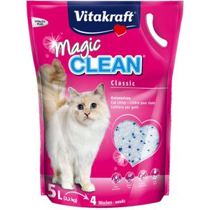 5L Magic Clean Silicaat Vitakraft Kattenbakvulling