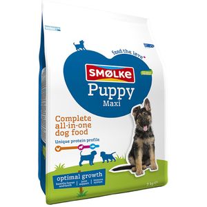 3kg Puppy Maxi Optimal Growth Smølke Hondenvoer