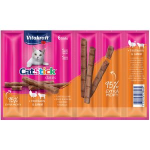 6x6g Cat Stick Kalkoen & Lam Vitakraft Kattensnacks