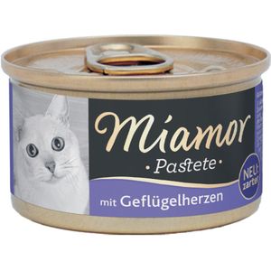 Miamor Pastei 12 x 85 g Kattenvoer - Gevogelteharten