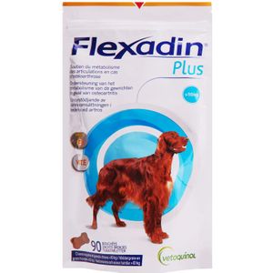 90 stuks Flexadin Plus Maxi voedingssupplement Hond