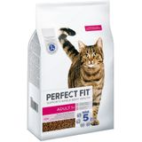 7kg Perfect Fit Adult 1  Rijk aan Zalm Droog Kattenvoer