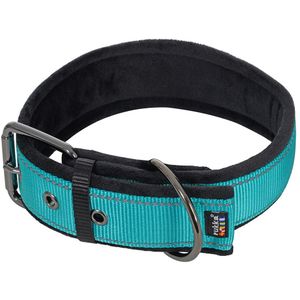 Rukka® Form Soft halsband, turquoise L: 50 - 60 cm halsomvang, 50 mm breed hond