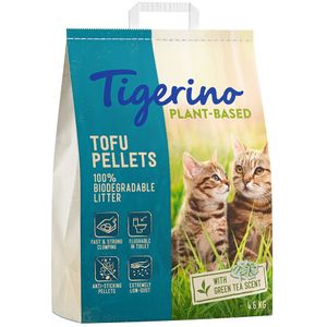 11 Liter  4,6 kg Tigerino Tofu Groene Thee  kattenbakvulling