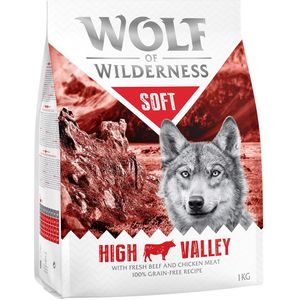 1kg ""Soft High Valley"" Rund Wolf of Wilderness Hondenvoer