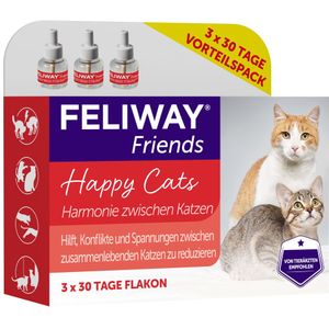 Economy set: 3x 48ml navulflacons voor Feliway® Friends kat