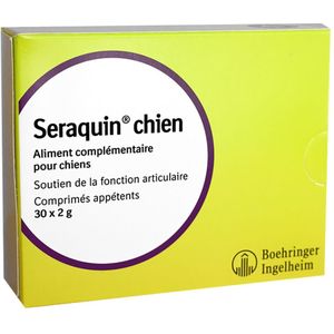 30 tabletten Seraquin voedingssupplement hond