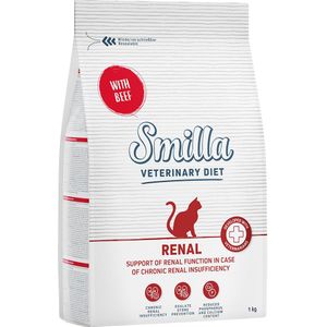 1kg Renal met Rund Smilla Veterinary Diet Kattenvoer