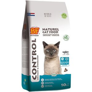 10kg Control Urinary/Sterilised Biofood Kattenvoer