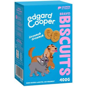 Edgard & Cooper Adult Biscuits voor Honden - Zalm & Kip (400 g)